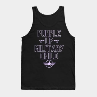 Purple Up Military Child, Month Of The Military Child Tank Top